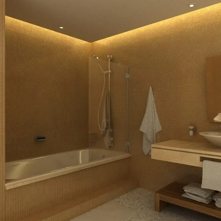 Mampara  Zero N°02 p.movil sobre bañera