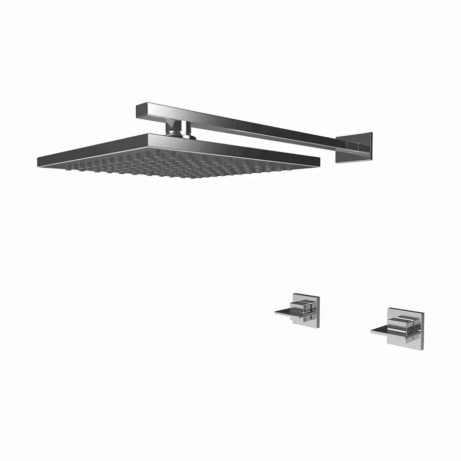 Zaha-Ducha dos llaves y lluvia