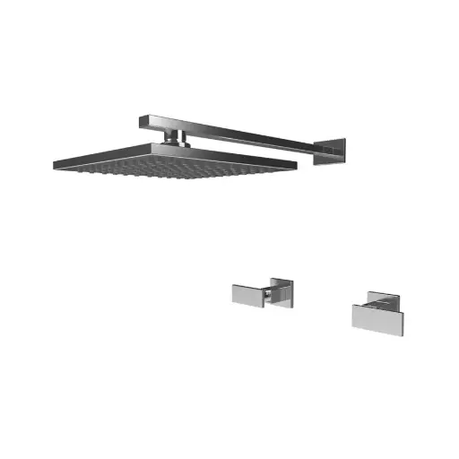 [TH027L0020] Tango Levier-Ducha Dos Llaves y Lluvia