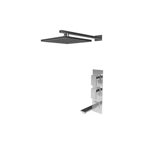 [TH024M0130] Zaha-Monocomando Bañera c/tranf VERTICAL